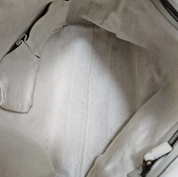 Auth Gucci GG Monogram Scarlett Studs Convertible Satchel handbag - Picture 9 of 12